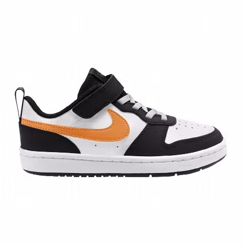 Nike Court Borough Low 2 PS 'White Black Orange'
