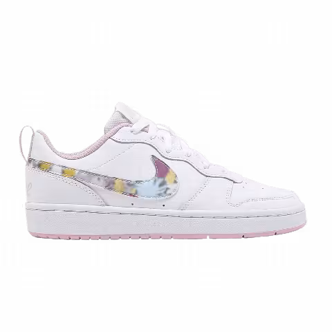 Nike Court Borough Low 2 SE GS 'Floral Swoosh'
