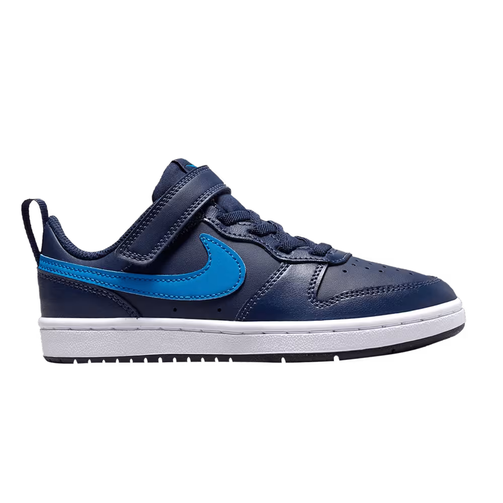 Nike Court Borough Low 2 PS Midnight Navy Imperial Blue