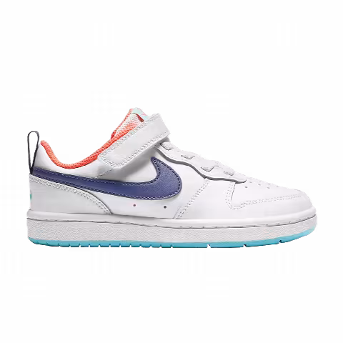 Nike Court Borough Low 2 PS 'White Dark Purple Dust'