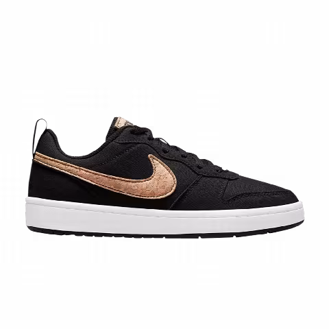 Nike Court Borough Low 2 Canvas GS 'Black Cork'