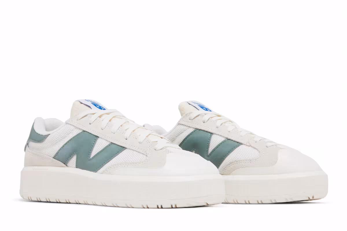 New Balance CT302 Sea Salt Dark Juniper, view 9