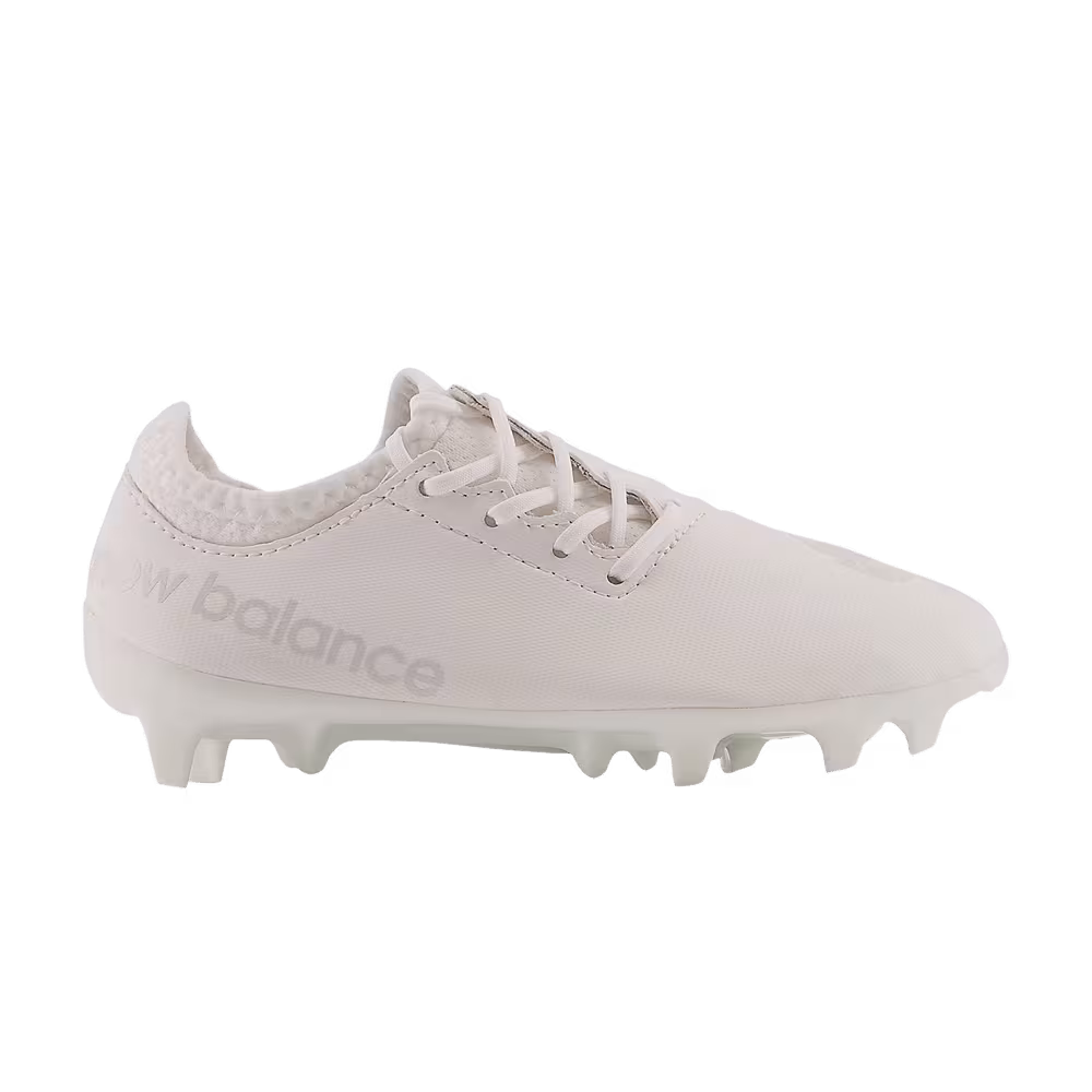 New Balance Furon v7 Dispatch FG Big Kid Wide Triple White