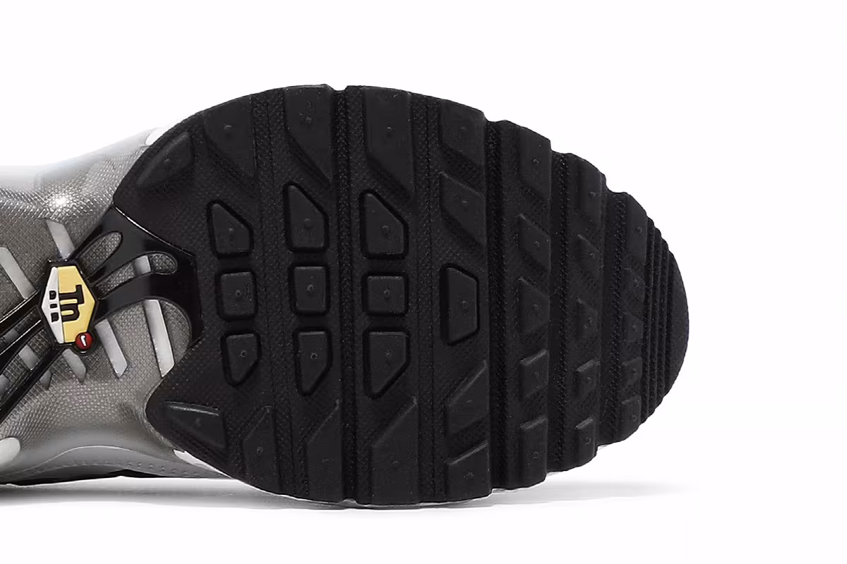 Nike Air Max Plus GS White Black, view 6