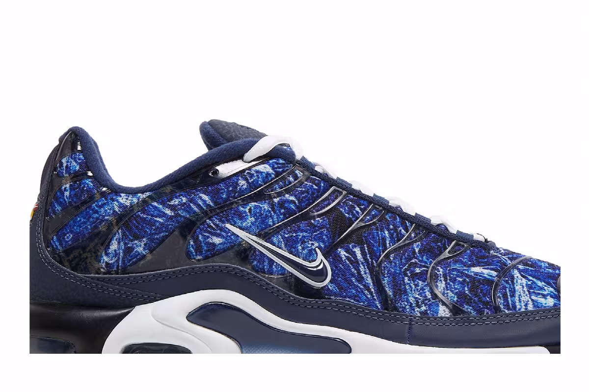 Nike Air Max Plus Shattered Ice - Midnight Navy, view 3