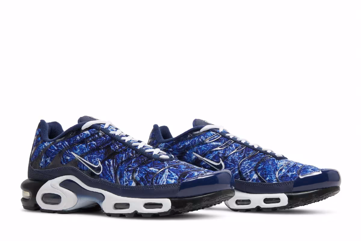 Nike Air Max Plus Shattered Ice - Midnight Navy, view 9