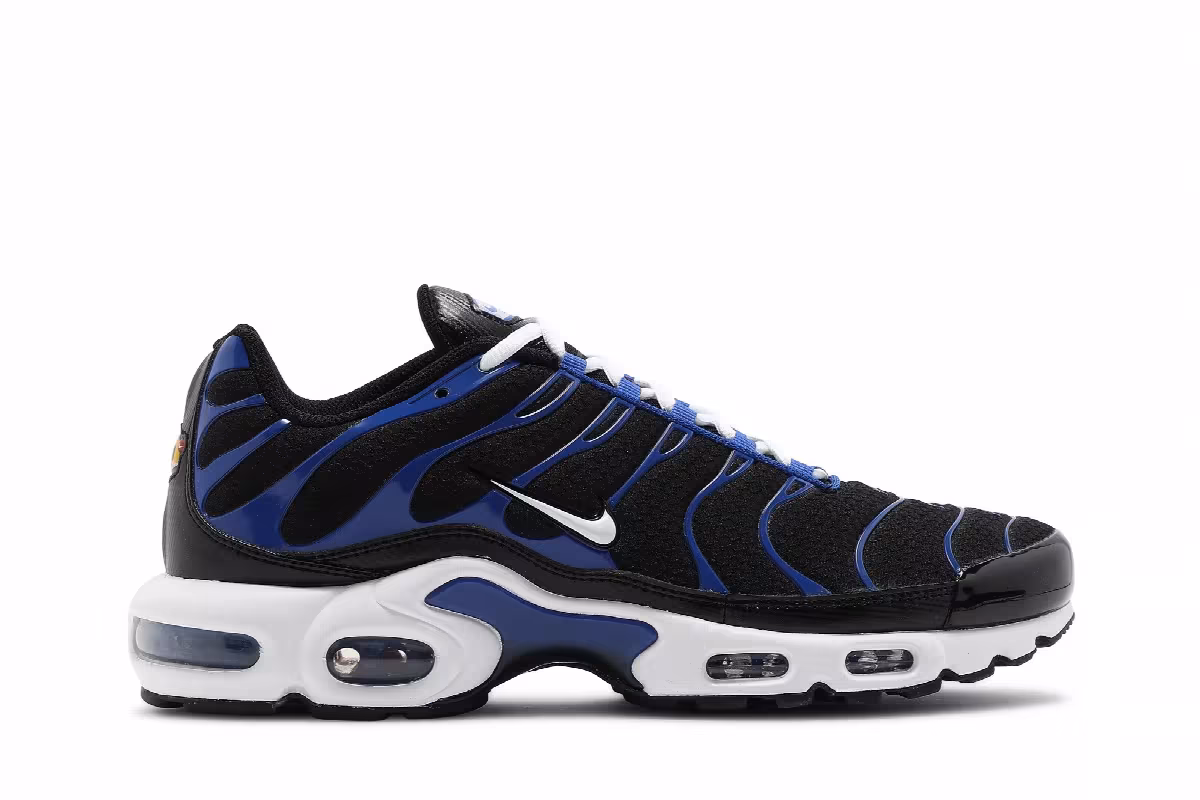 Nike Air Max Plus Black Racer Blue, view 2