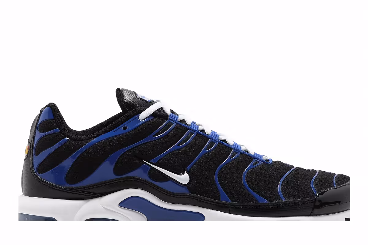Nike Air Max Plus Black Racer Blue, view 3