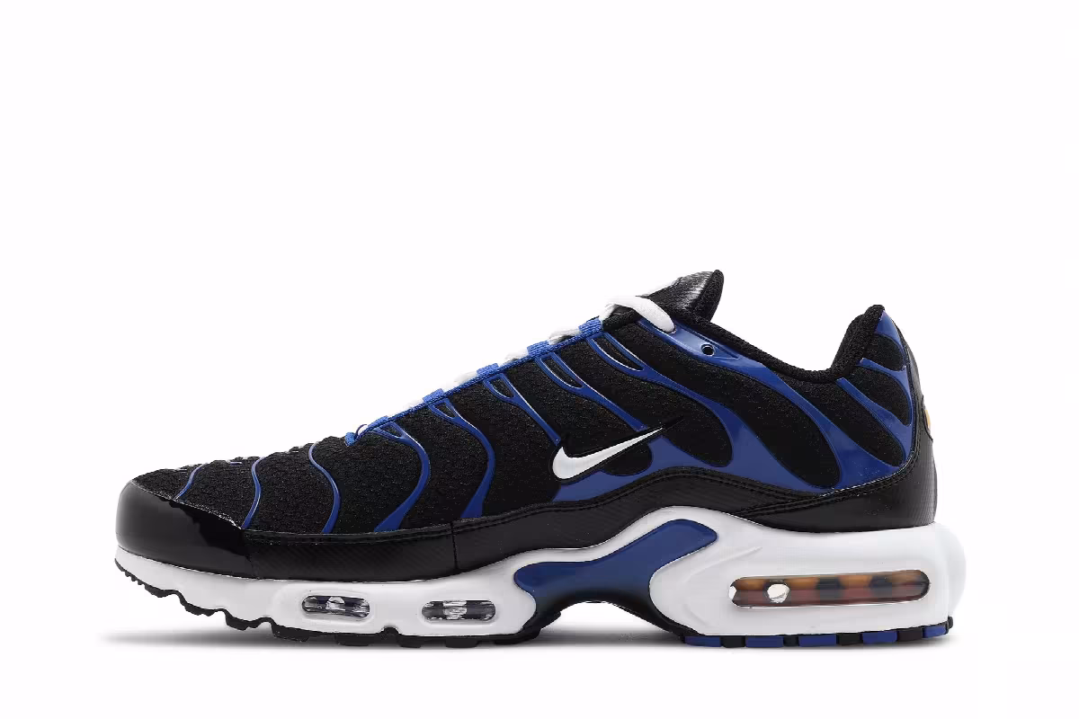 Nike Air Max Plus Black Racer Blue, view 4
