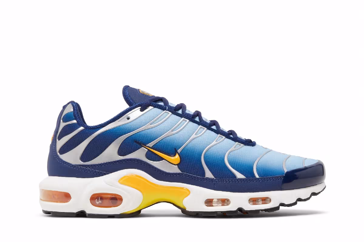 Nike Air Max Plus Blue Void Laser Orange, view 2