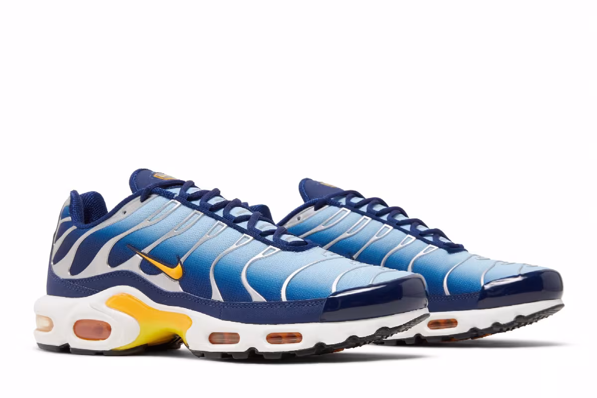 Nike Air Max Plus Blue Void Laser Orange, view 9