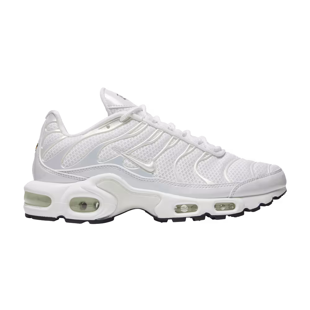 Nike Women's Air Max Plus Premium Triple White