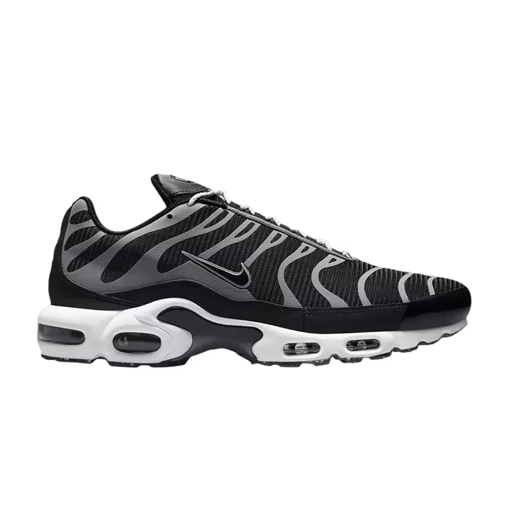 Nike Air Max Plus Black Metallic Silver