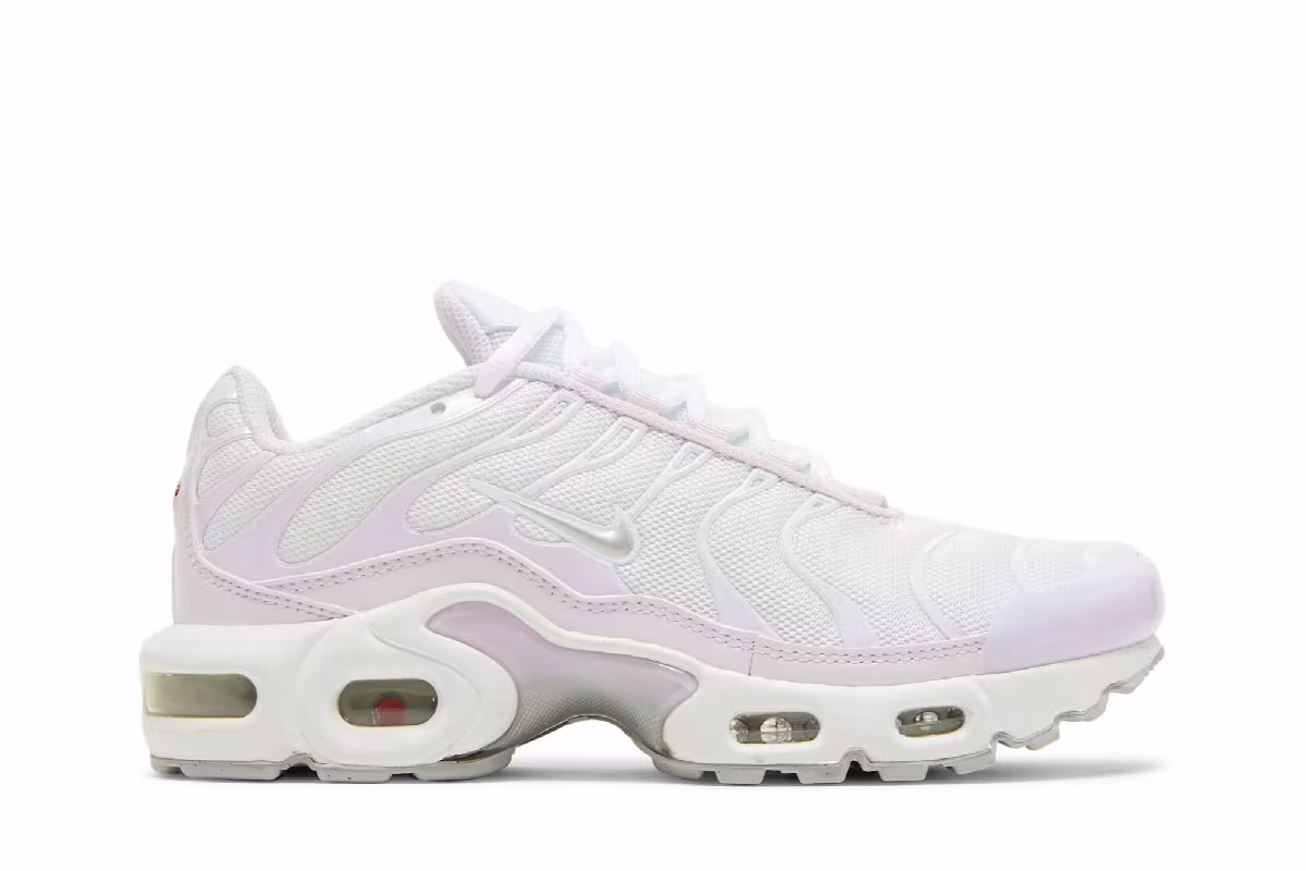 Nike Air Max Plus GS White Light Violet, view 2