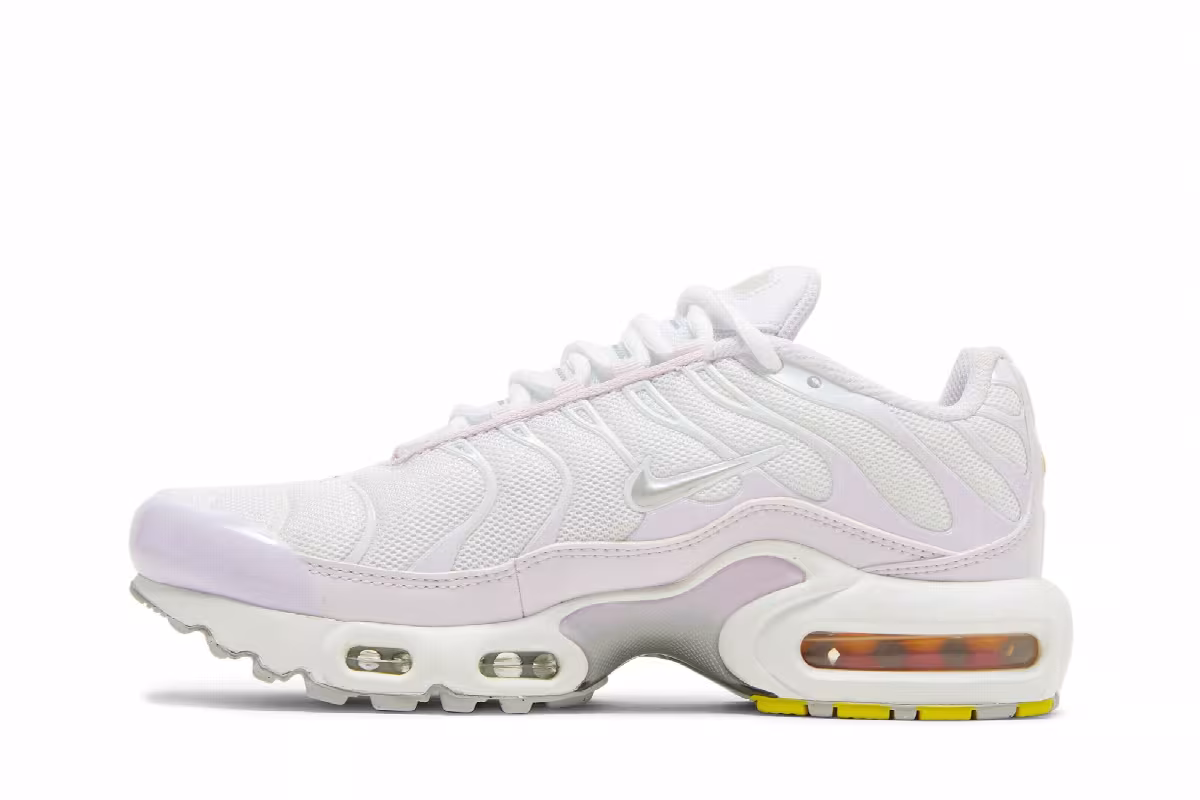 Nike Air Max Plus GS White Light Violet, view 4