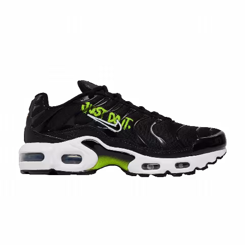 Nike Air Max Plus 1 GS 'Black Volt'