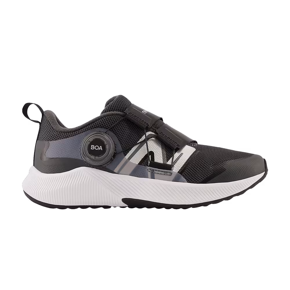 New Balance Dynasoft Reveal v4 BOA Little Kid Wide Blacktop Silver