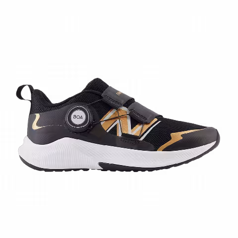 New Balance DynaSoft Reveal v4 BOA Little Kid Wide 'Black Copper'