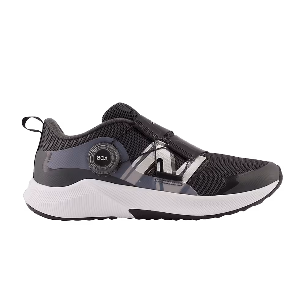 New Balance Dynasoft Reveal v4 BOA Big Kid Blacktop Silver