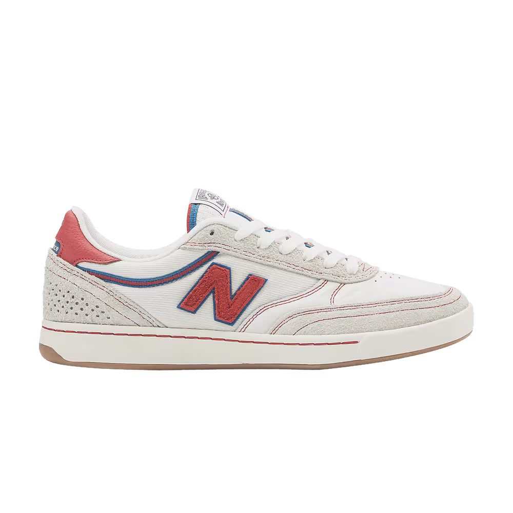 New Balance Numeric 440 Sea Salt Red