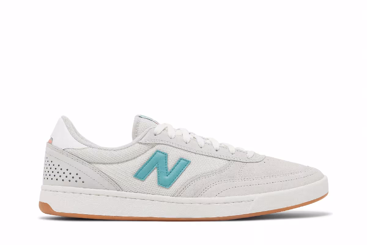 New Balance Numeric 440 Light Grey Aqua Sea, view 2