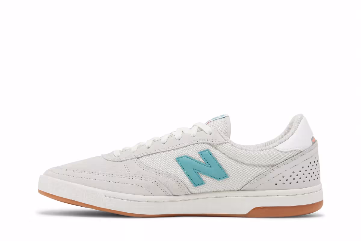 New Balance Numeric 440 Light Grey Aqua Sea, view 4