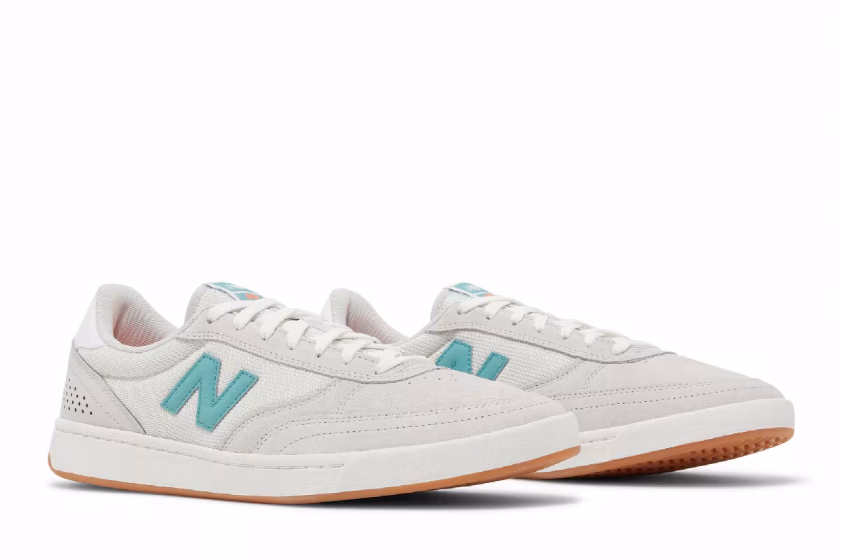 New Balance Numeric 440 Light Grey Aqua Sea, view 9