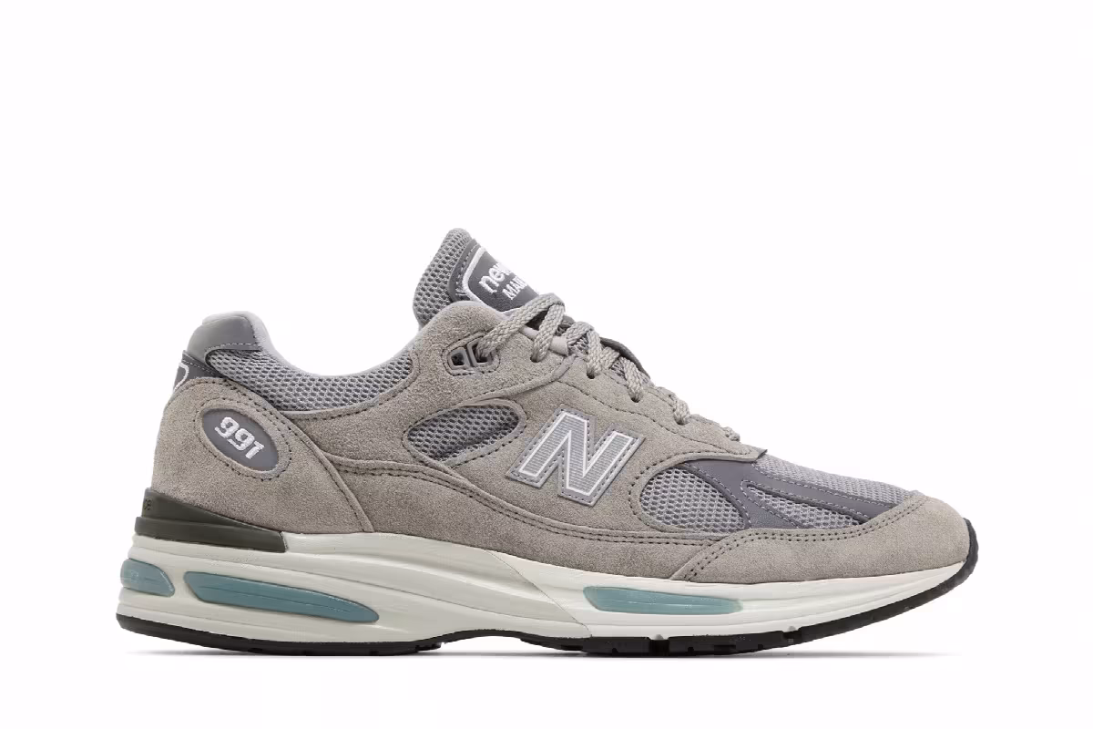New Balance 991v2 Made in England Rock Ridge, view 2