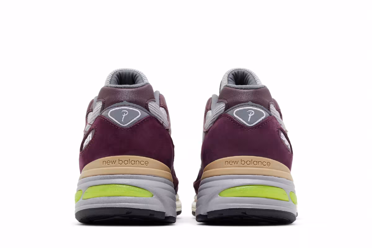 Patta x New Balance 991v2 Made in England Pickled Beet, view 7