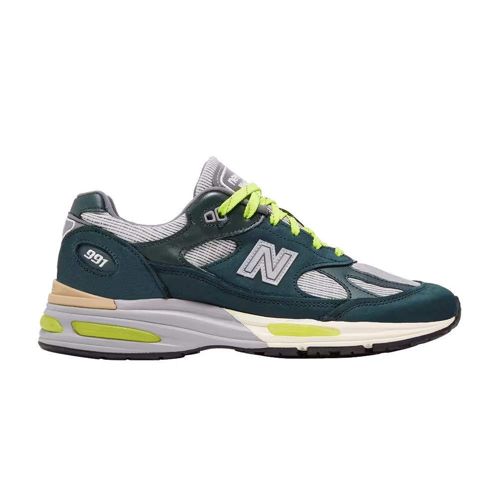 Patta x New Balance 991v2 Made in England Sea Moss