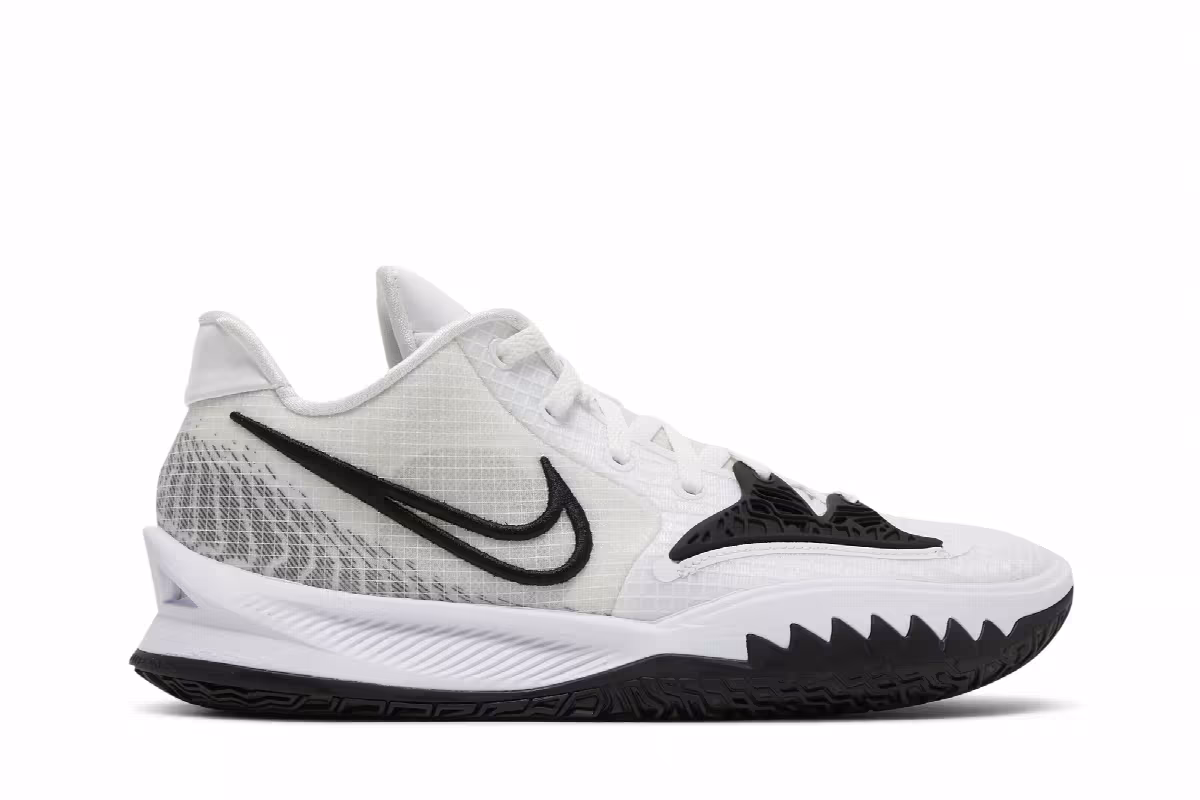 Nike Kyrie Low 4 TB White Black, view 2