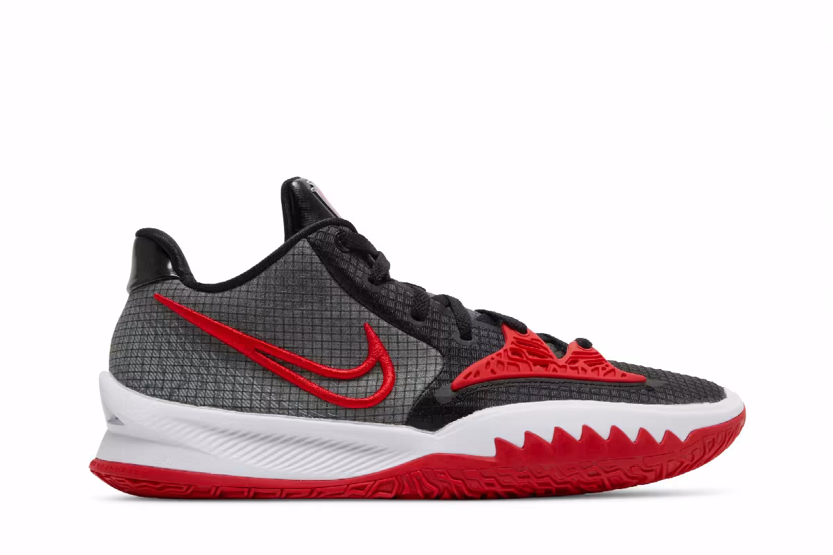 Nike Kyrie Low 4 TB Black University Red, view 2