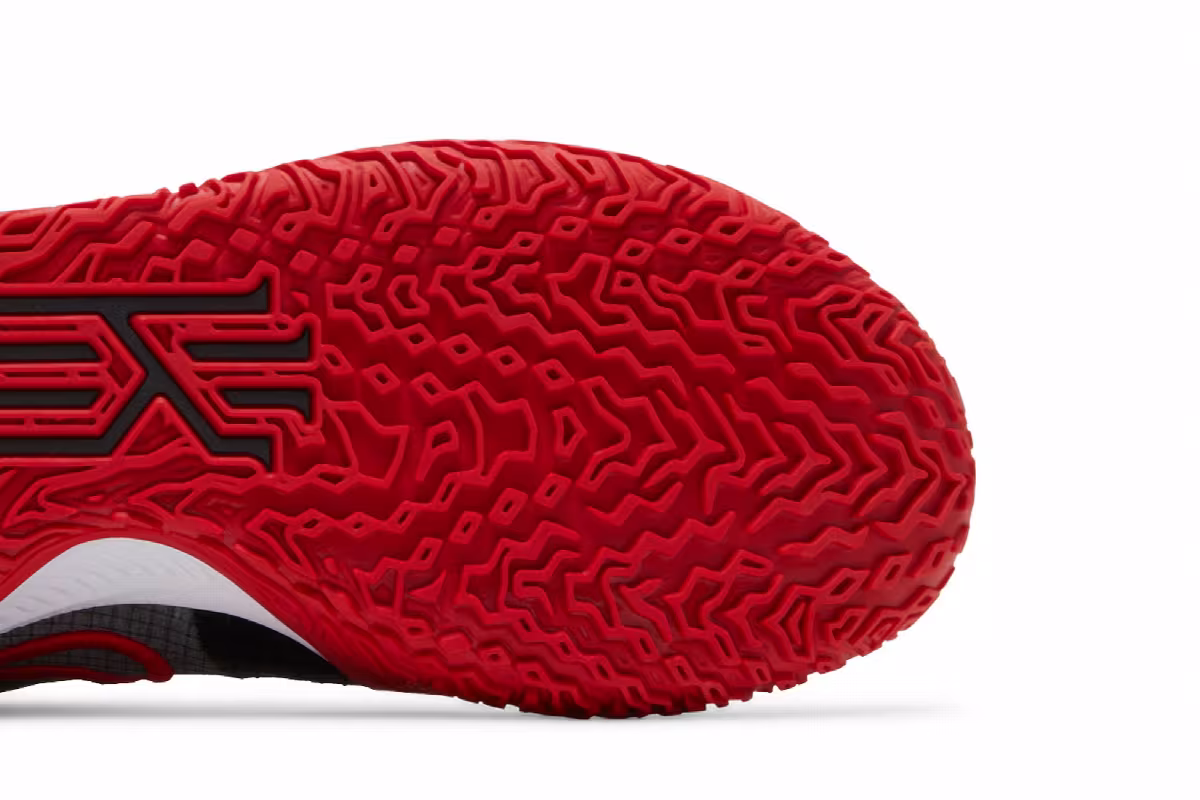 Nike Kyrie Low 4 TB Black University Red, view 6