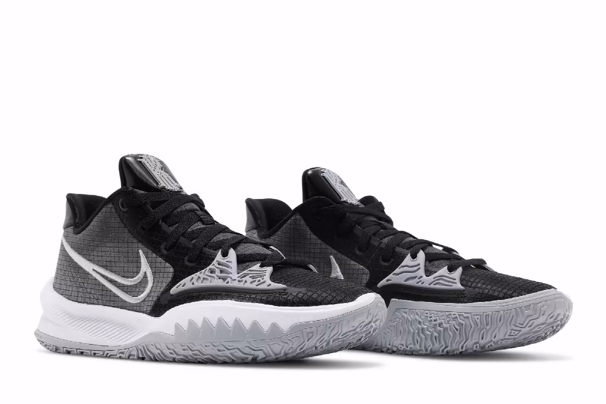 Nike Kyrie Low 4 TB Black Wolf Grey, view 9