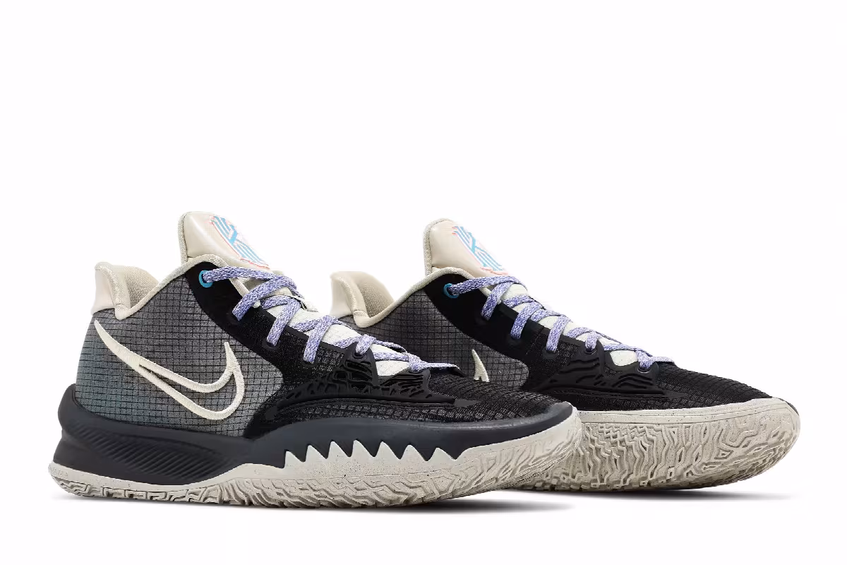 Nike Kyrie Low 4 Black Rattan, view 9