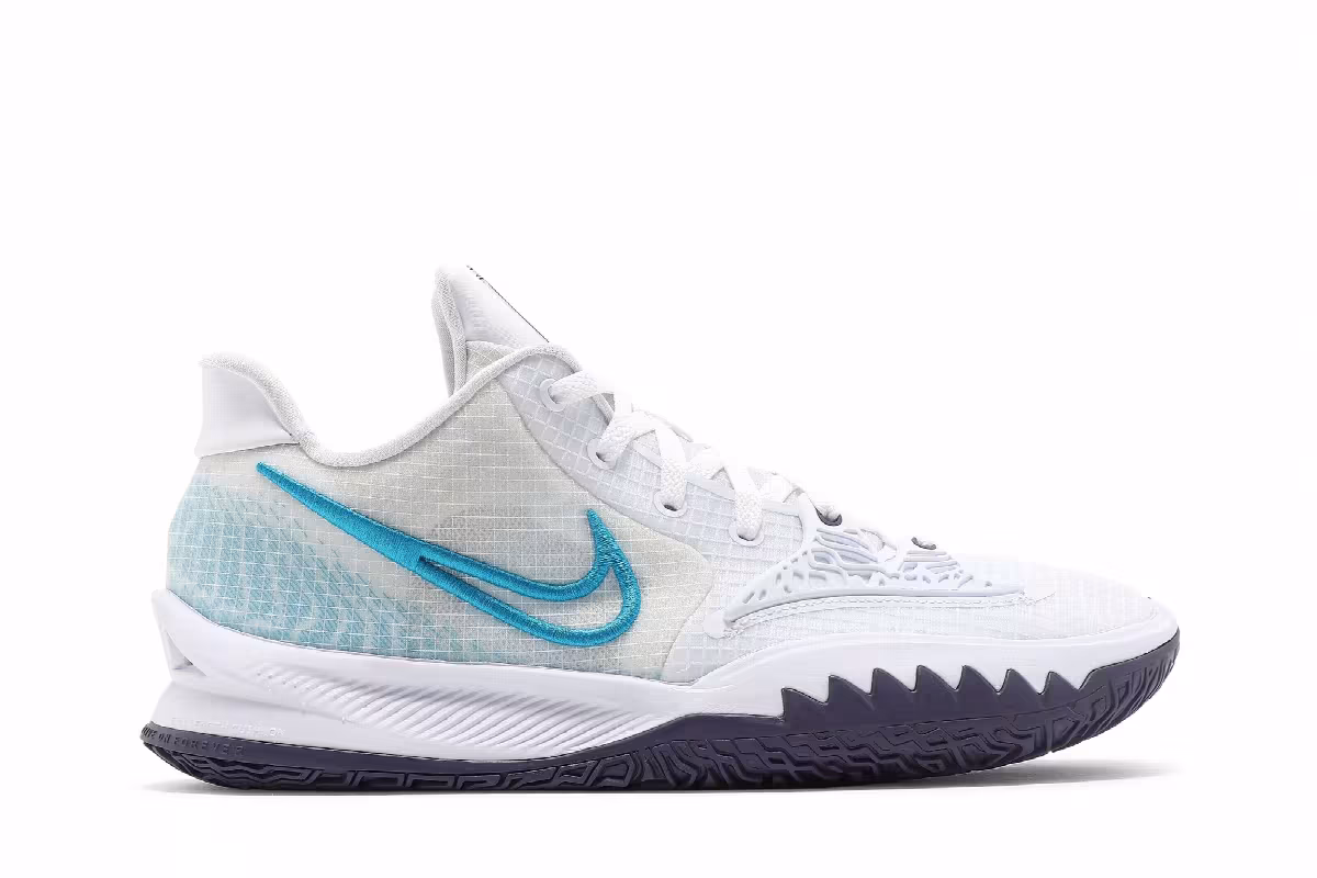 Nike Kyrie Low 4 White Laser Blue, view 2