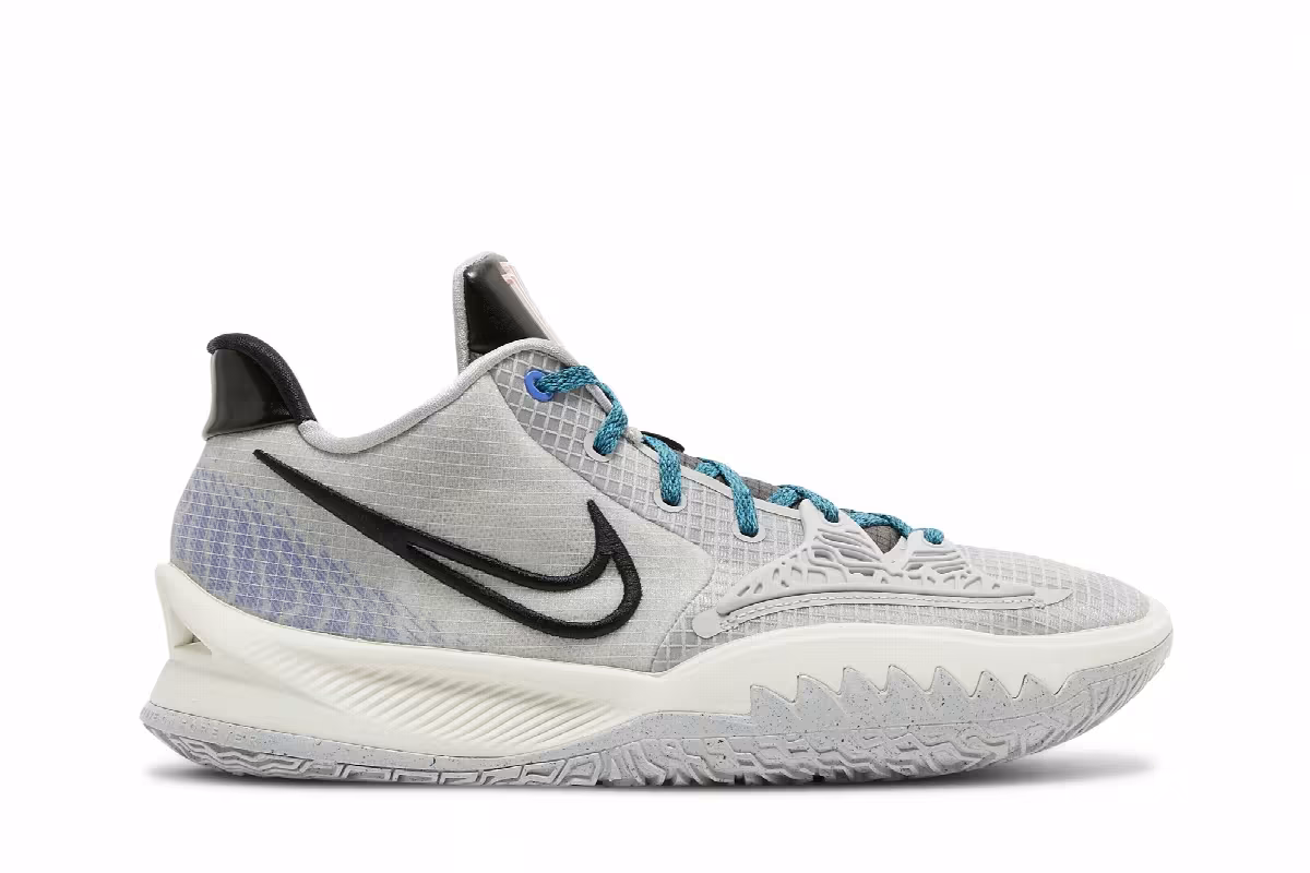 Nike Kyrie Low 4 Grey Fog Sapphire, view 2
