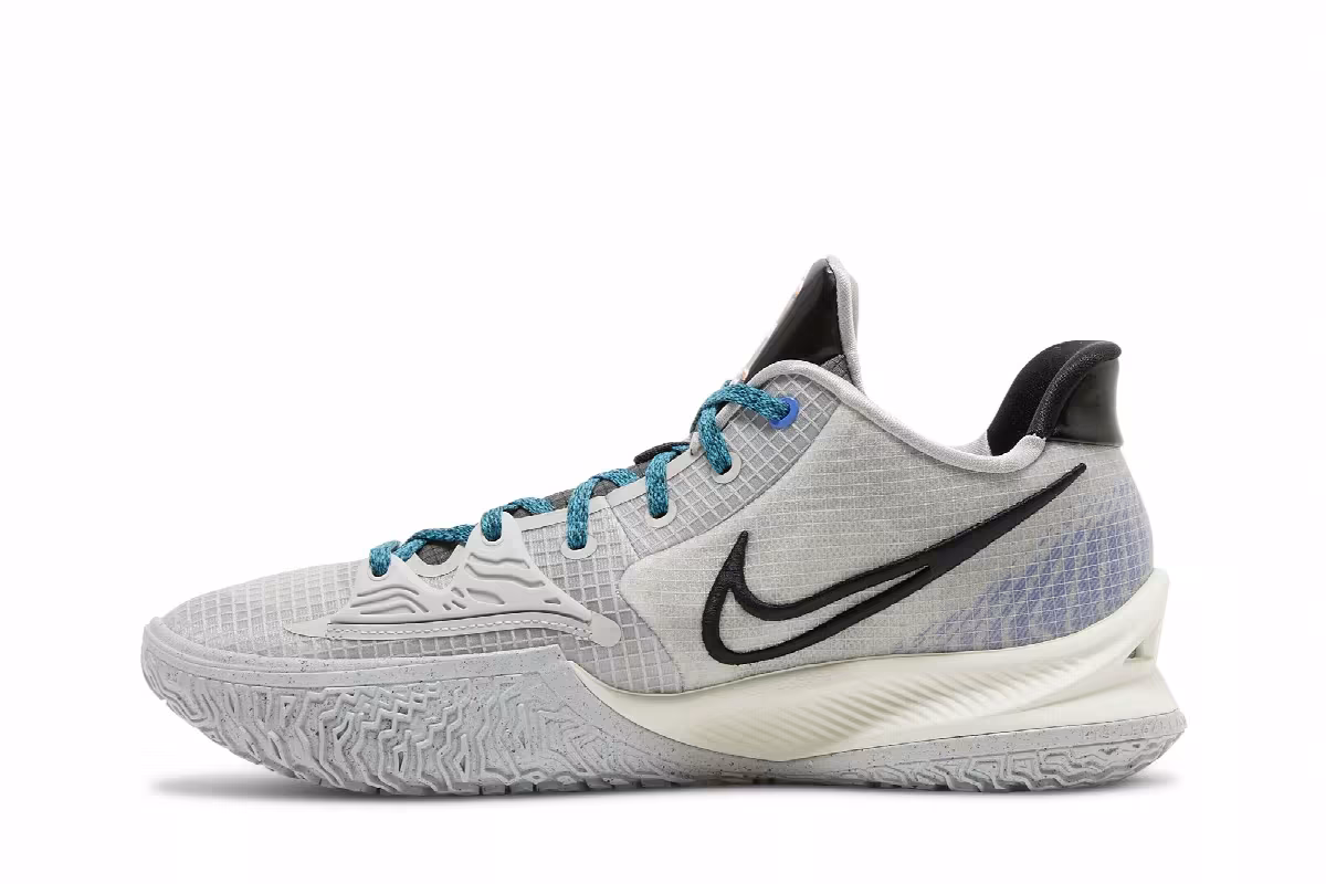 Nike Kyrie Low 4 Grey Fog Sapphire, view 4