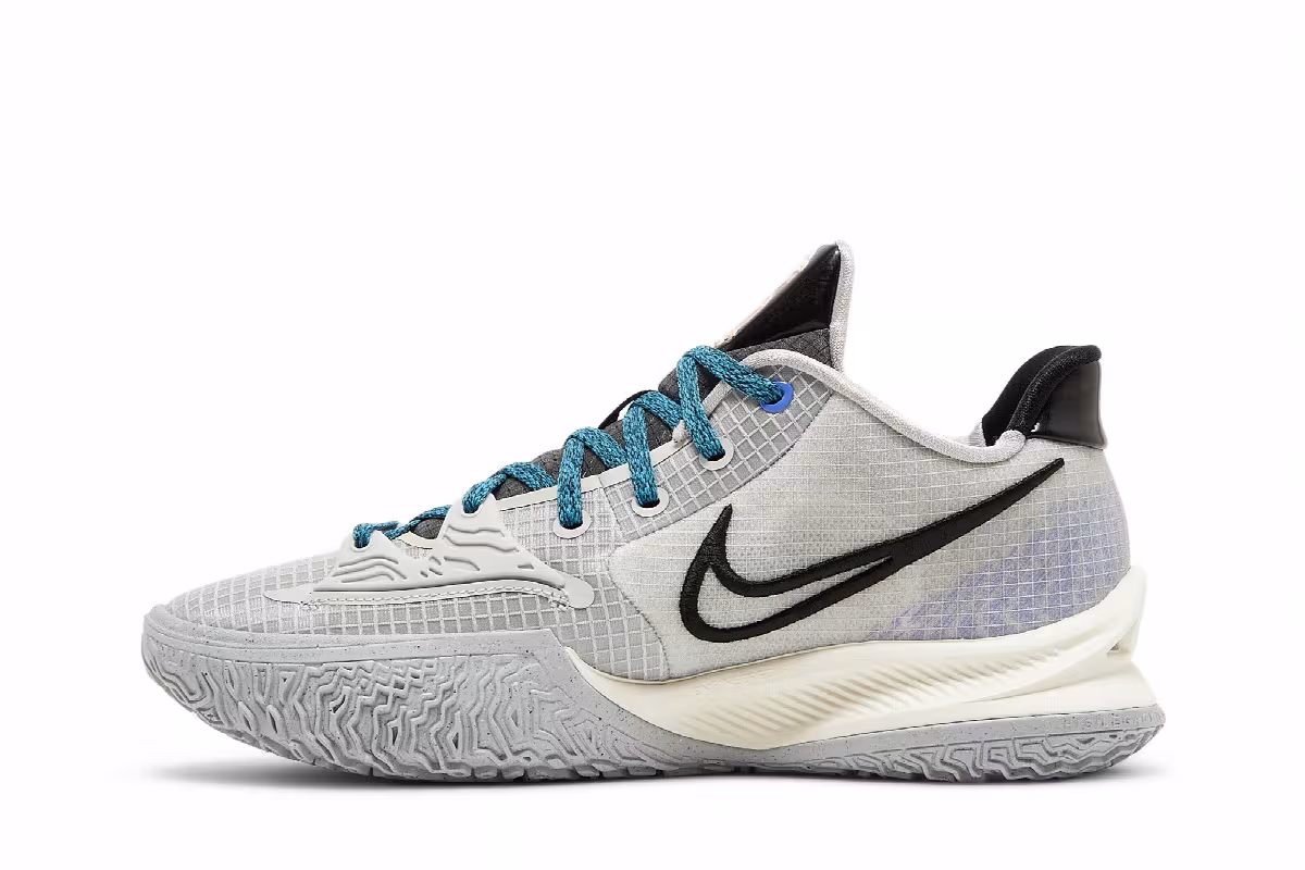 Nike Kyrie Low 4 EP Grey Fog Sapphire, view 4
