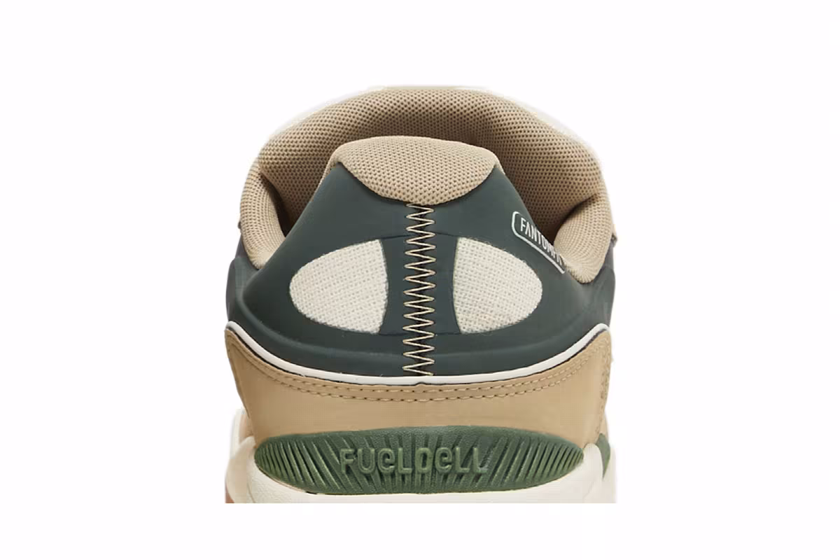Tiago Lemos x New Balance Numeric 1010 Tan Forest Green, view 8