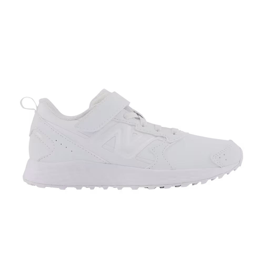 New Balance Fresh Foam 650v1 Bungee Lace Top Strap Big Kid Triple White