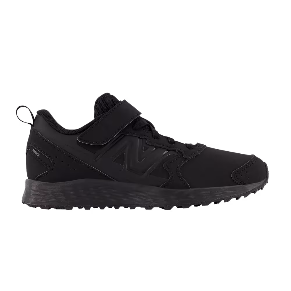 New Balance Fresh Foam 650v1 Bungee Lace Top Strap Big Kid Triple Black