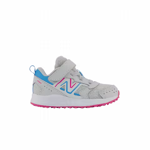 New Balance Fresh Foam 650 Bungee Lace Top Strap Toddler X-Wide 'Summer Fog Hi-Pink'