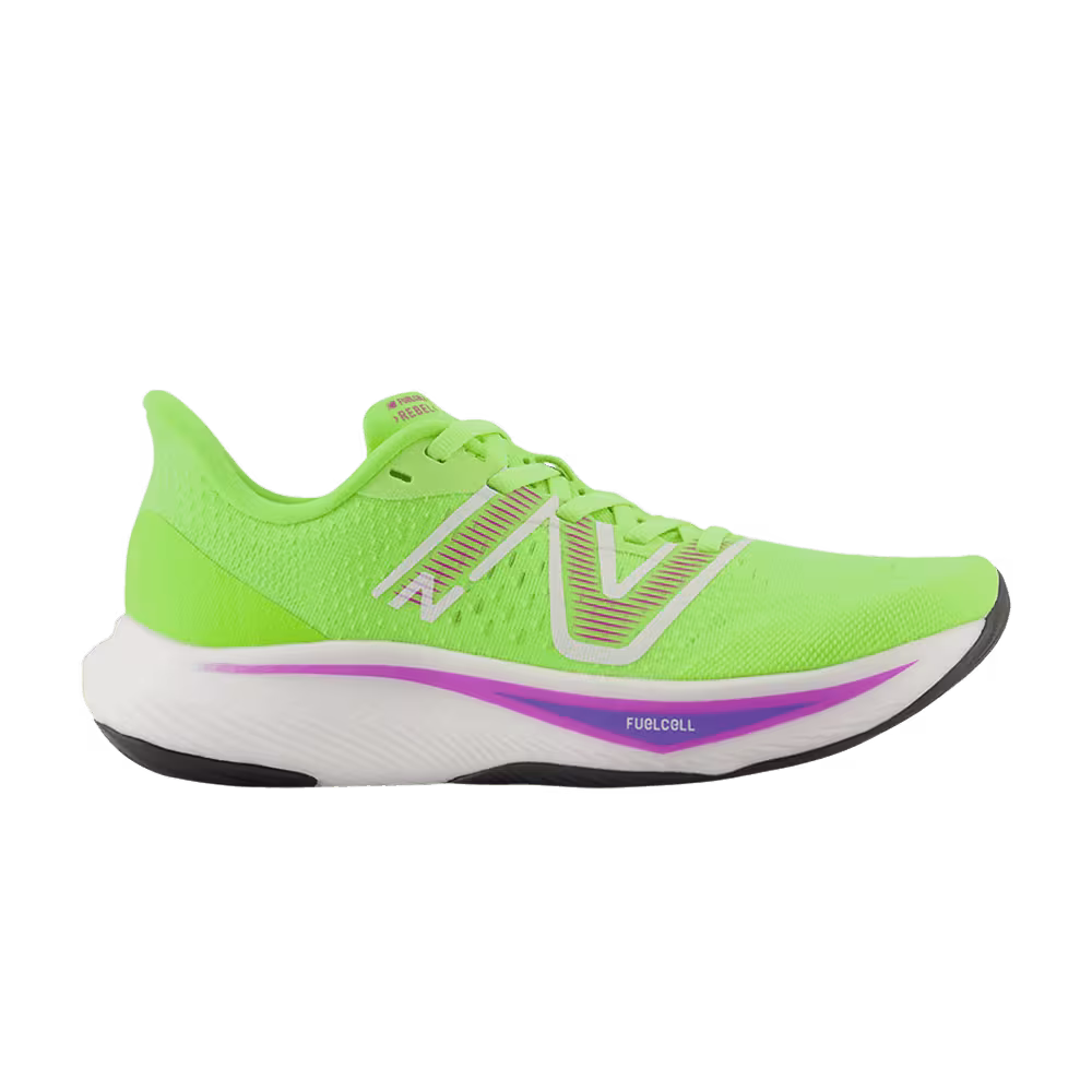 New Balance Women's FuelCell Rebel v3 Wide Thirty Watt Cosmic Rose