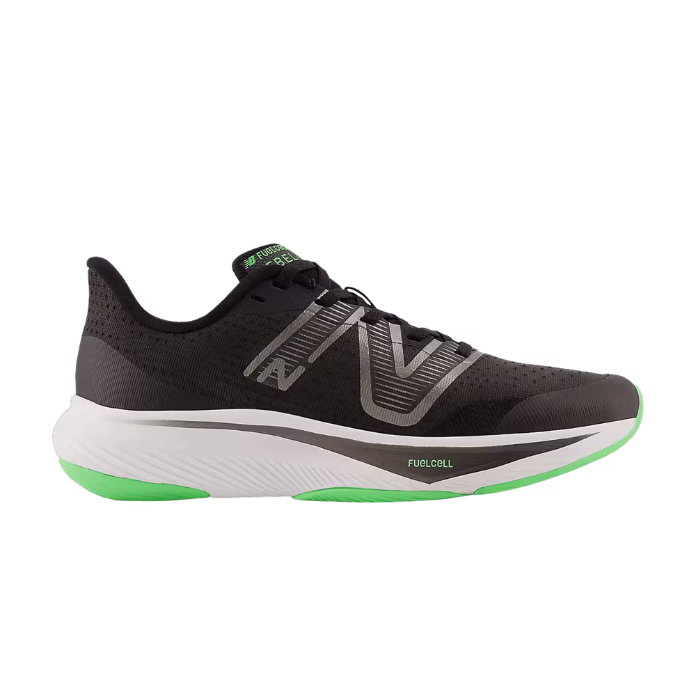 New Balance FuelCell Rebel v3 Big Kid Black Vibrant Spring