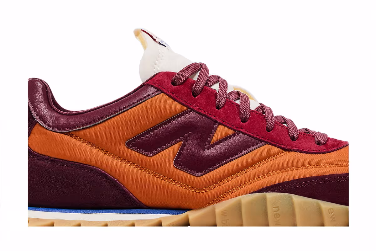 New Balance Junya Watanabe MAN x RC30 Orange, view 3