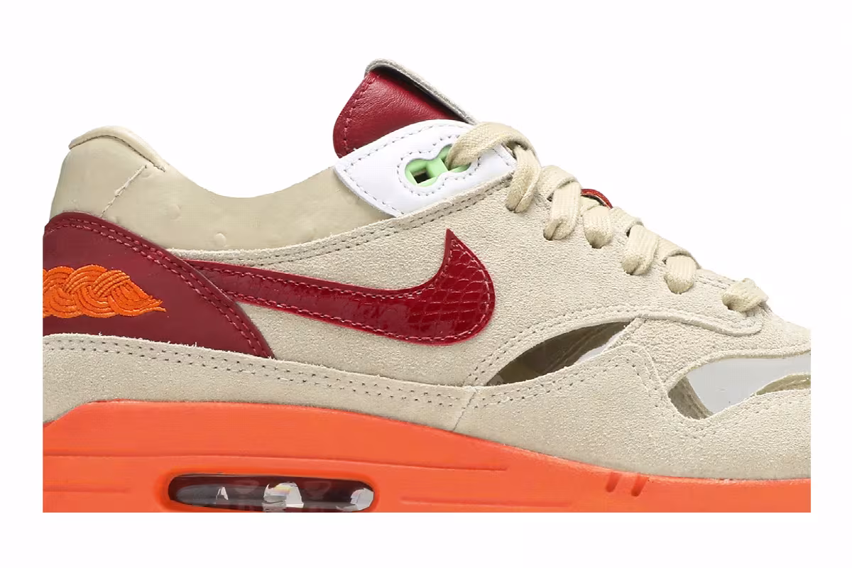 CLOT x Nike Air Max 1 Kiss of Death 2021, view 3