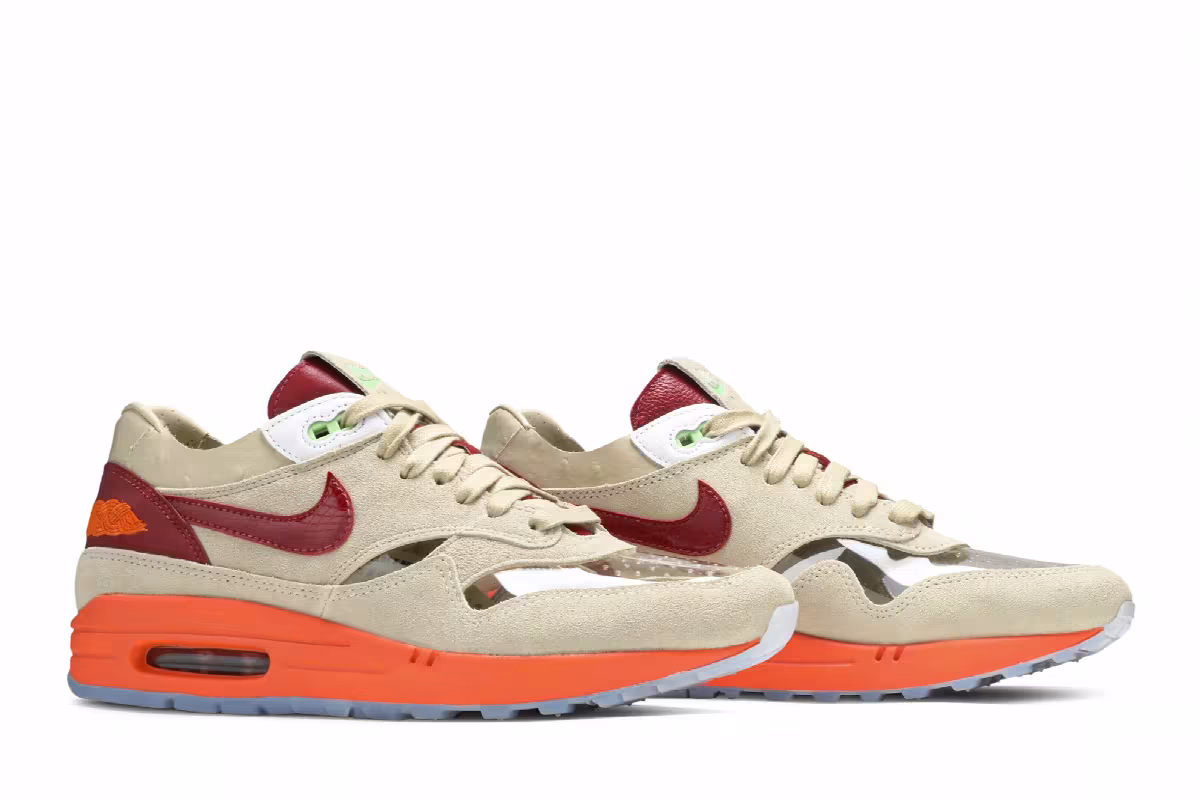 CLOT x Nike Air Max 1 Kiss of Death 2021, view 9