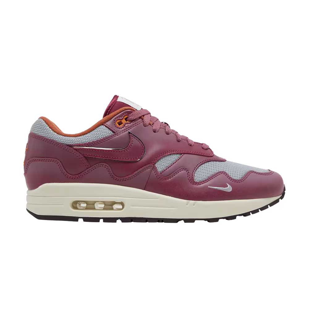 Patta x Nike Air Max 1 Rush Maroon