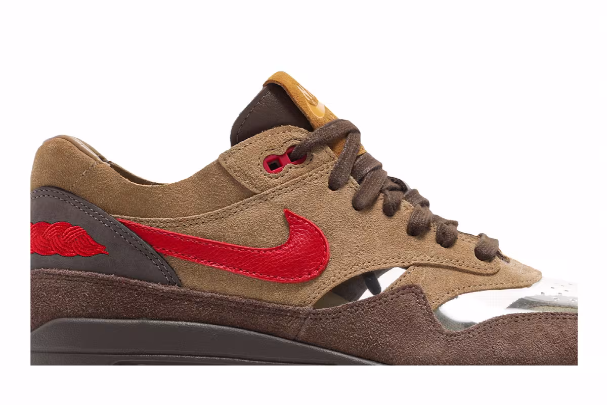 CLOT x Nike Air Max 1 Kiss Of Death CHA, view 3